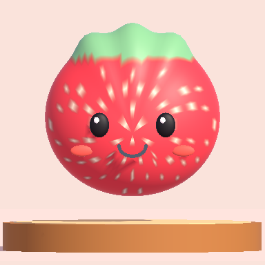 Strawberry-shaped Bao friend